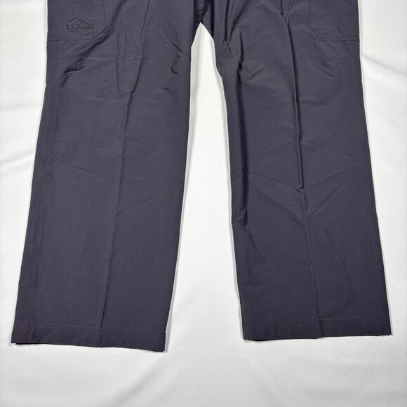Lot of 2 L.L Bean Gray Nylon Lightweight Hiking Outdoor Travel Pants Mens 40X30 - Picture 5 of 16